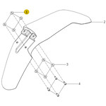 Kove Front Fender - 450 Rally Standard