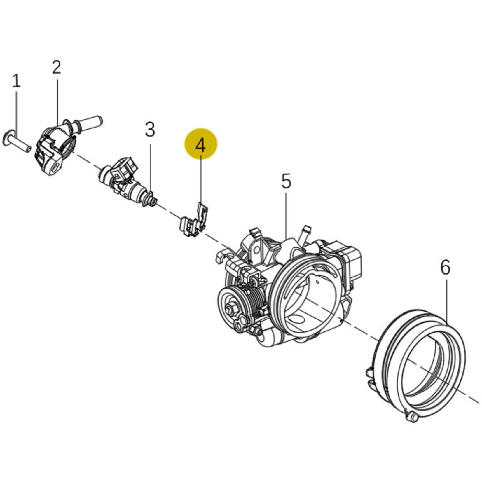 Kove Throttle Body - 450 Rally Standard