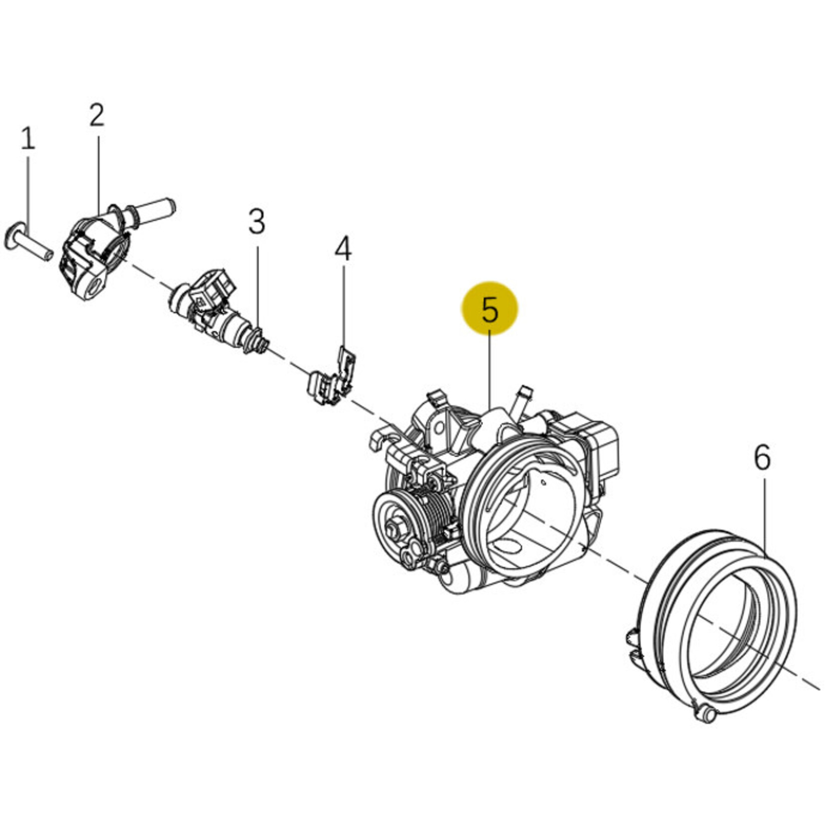 Kove Throttle Body - 450 Rally Standard