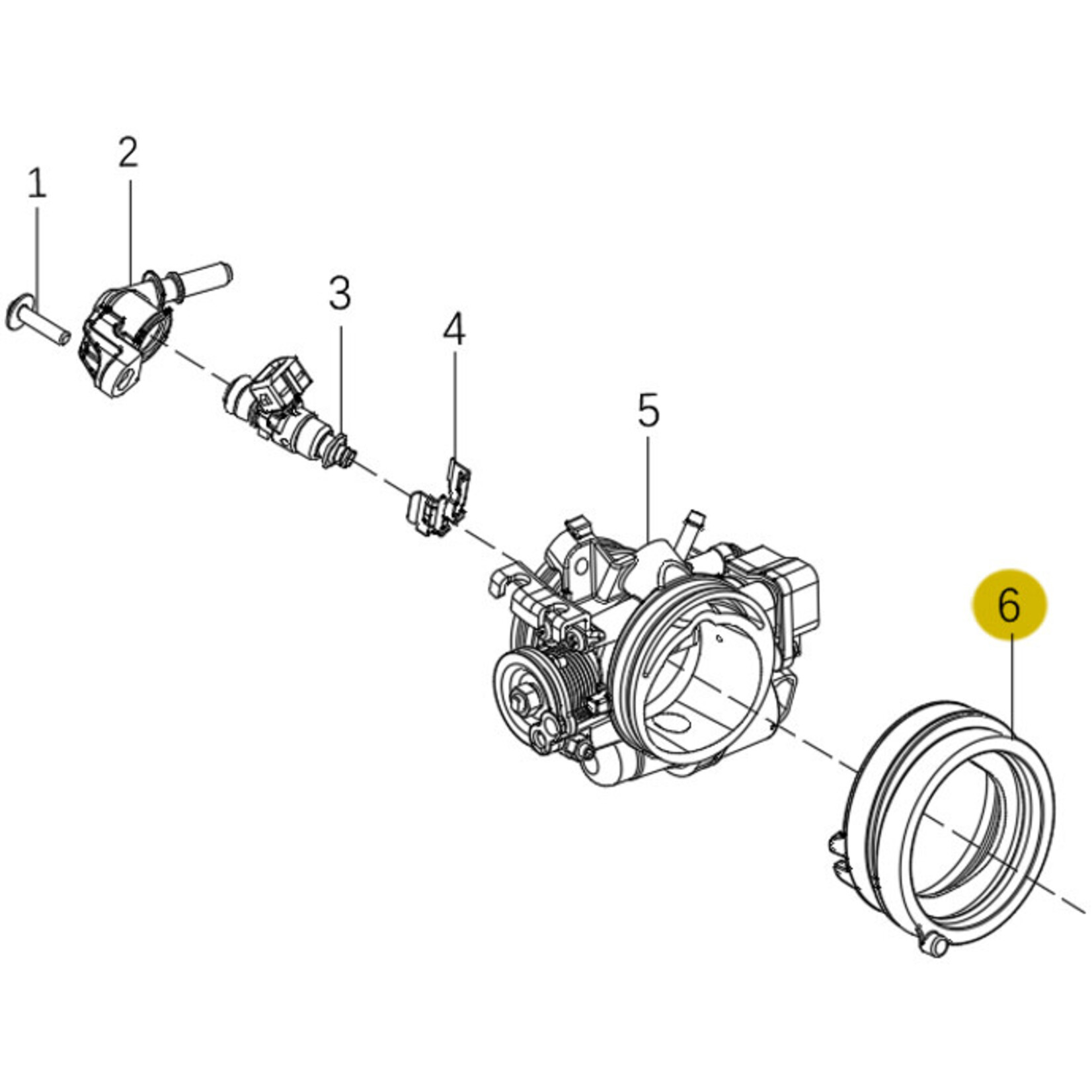 Kove Throttle Body - 450 Rally Standard