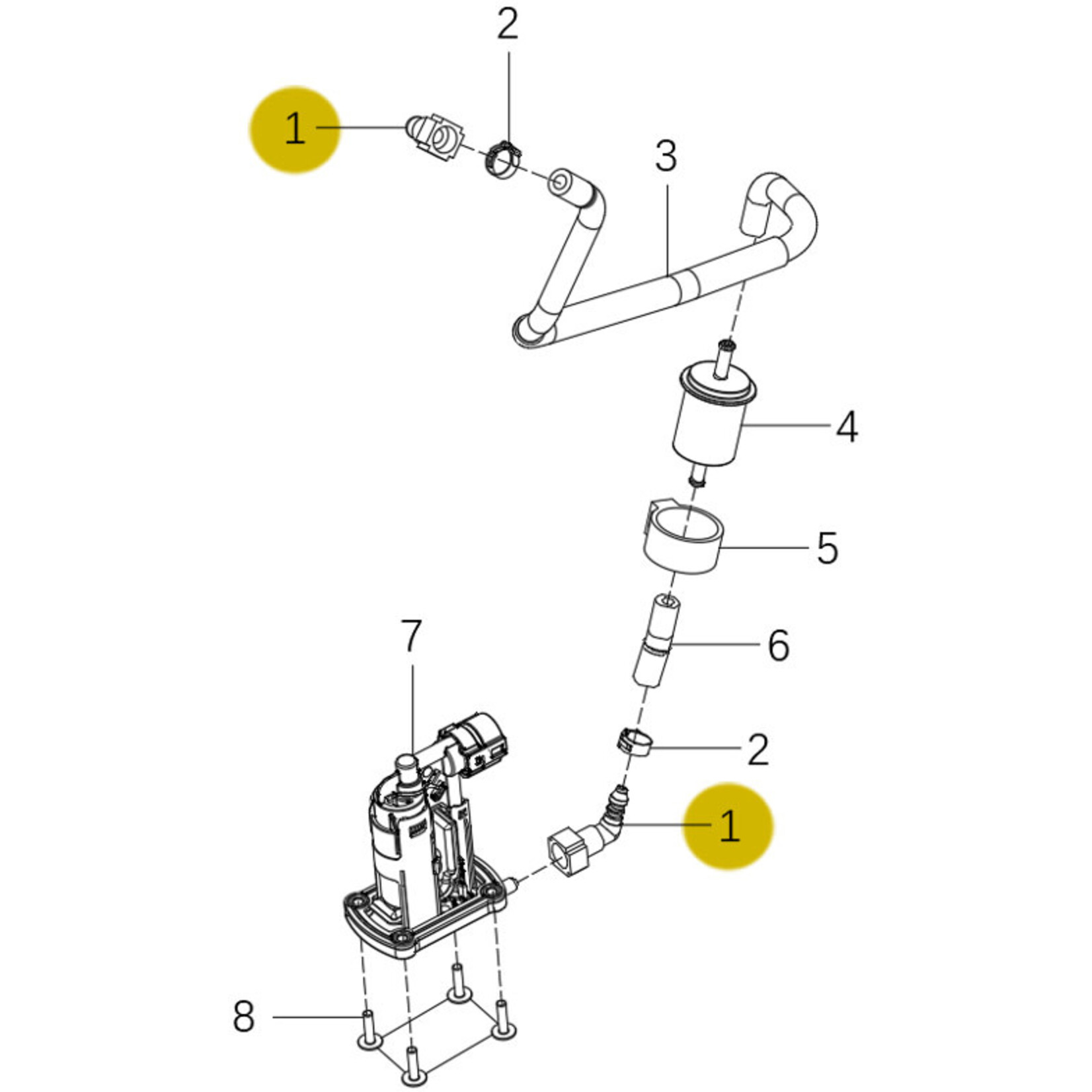 Kove Fuel Pump - 450 Rally Standard