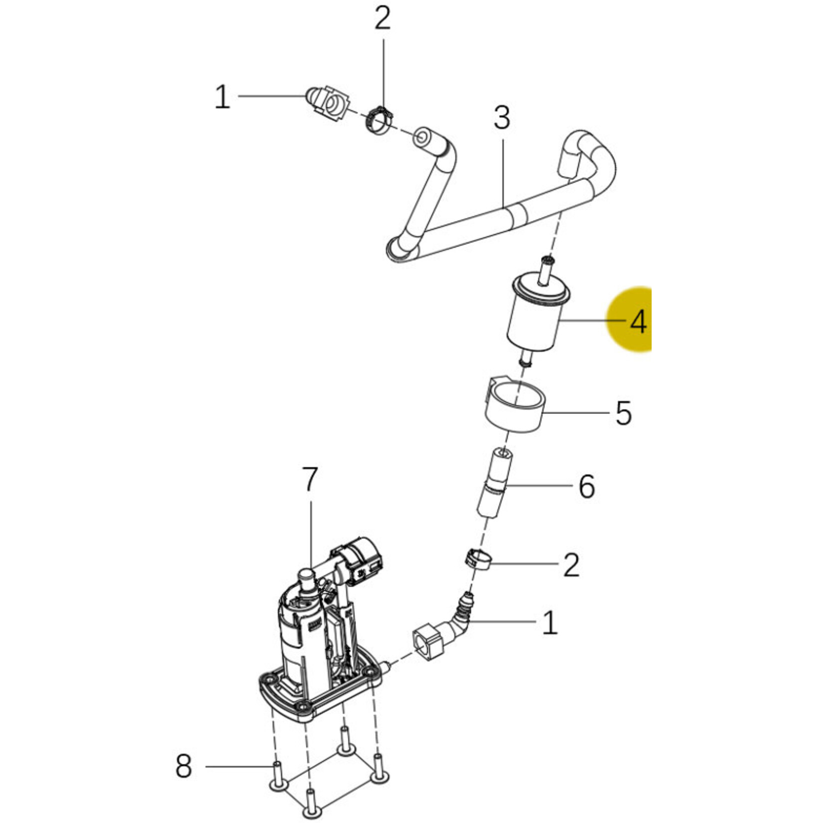 Kove Fuel Pump - 450 Rally Standard