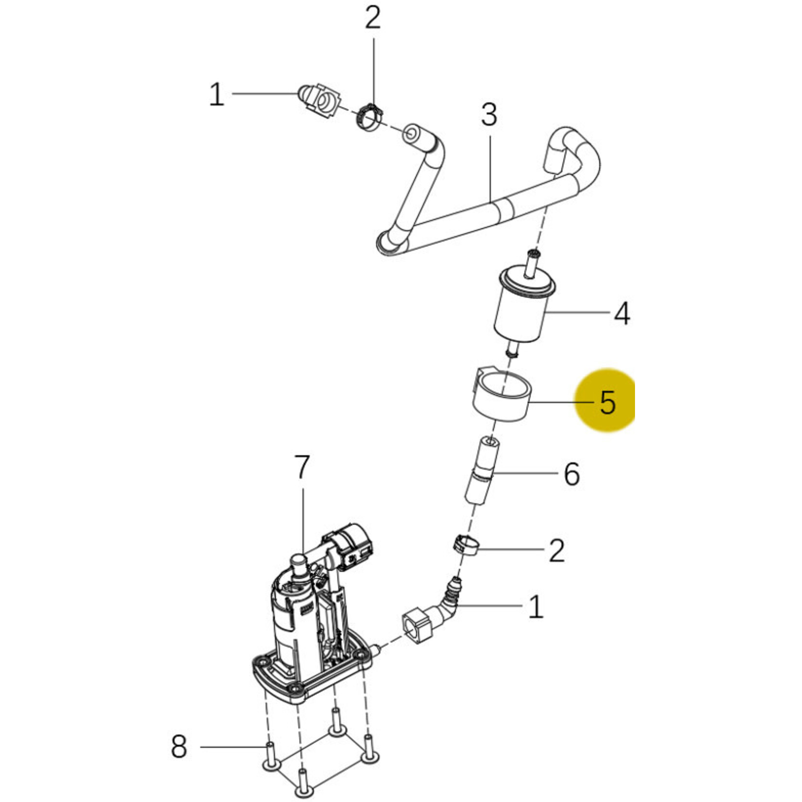 Kove Fuel Pump - 450 Rally Standard