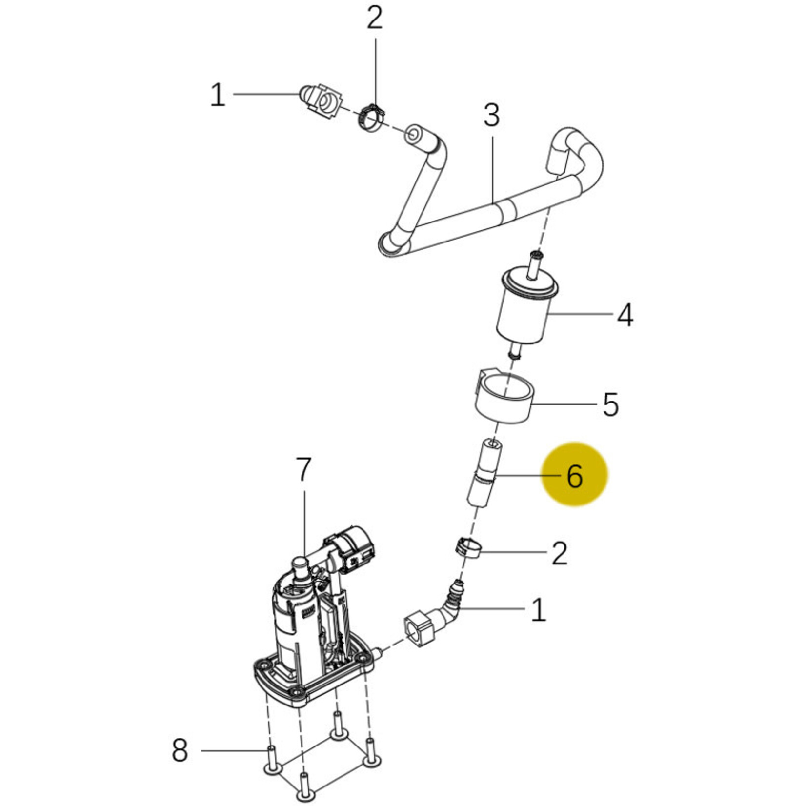 Kove Fuel Pump - 450 Rally Standard