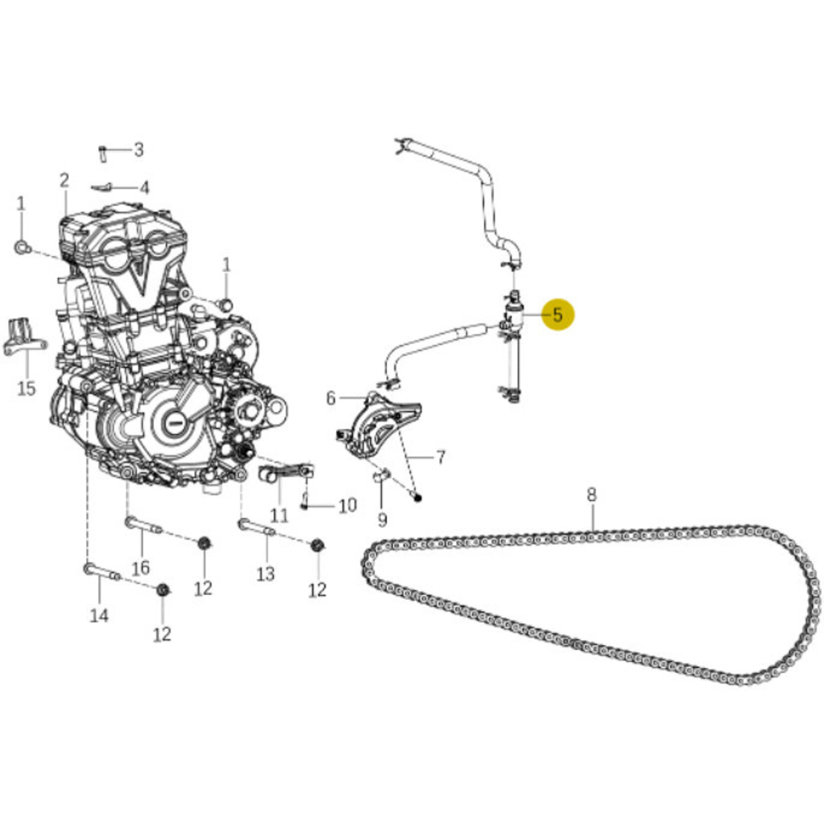 Kove Engine Fixtures - 450 Rally Standard