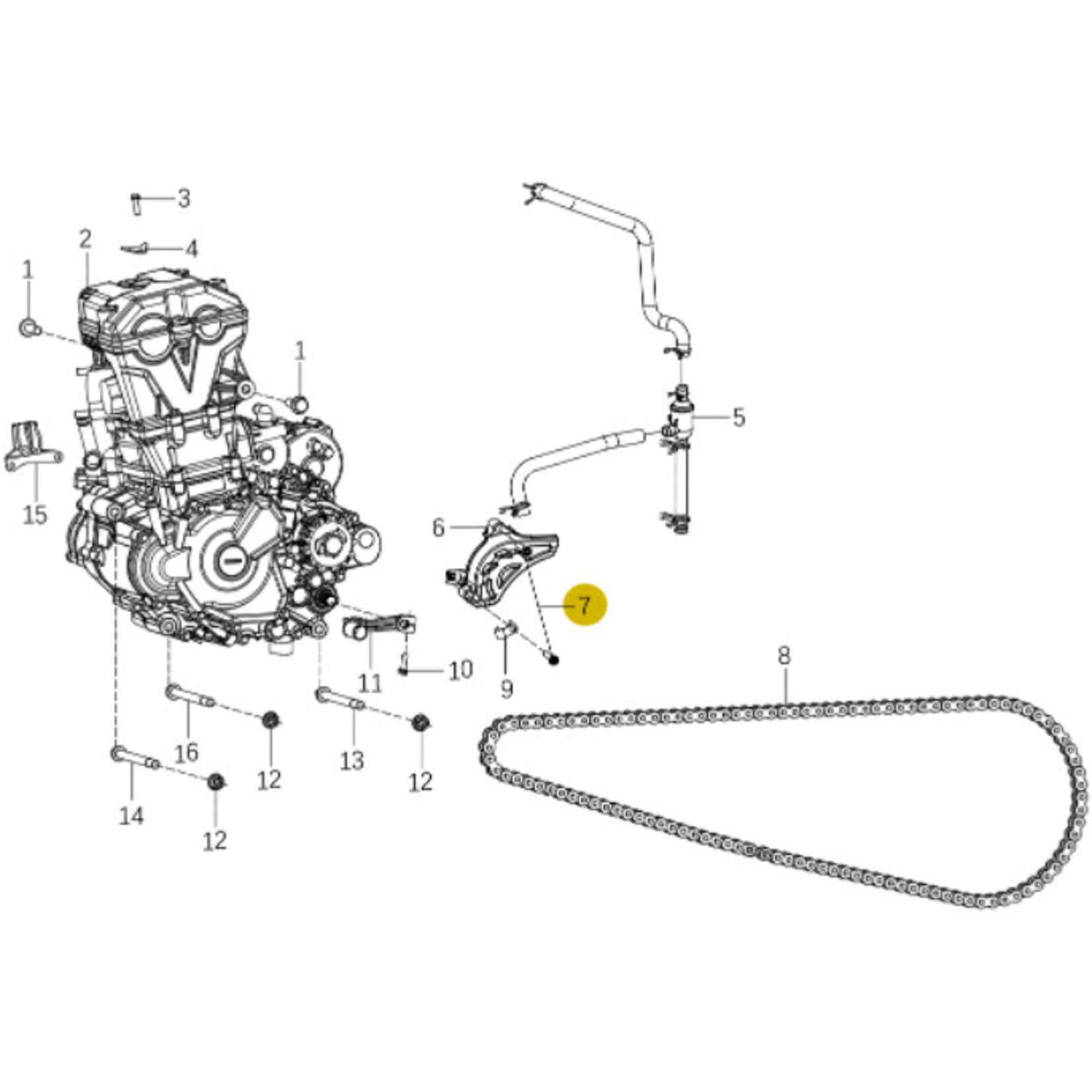 Kove Engine Fixtures - 450 Rally Standard