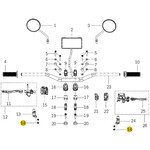 Kove Handlebar and Controls - 450 Rally Standard