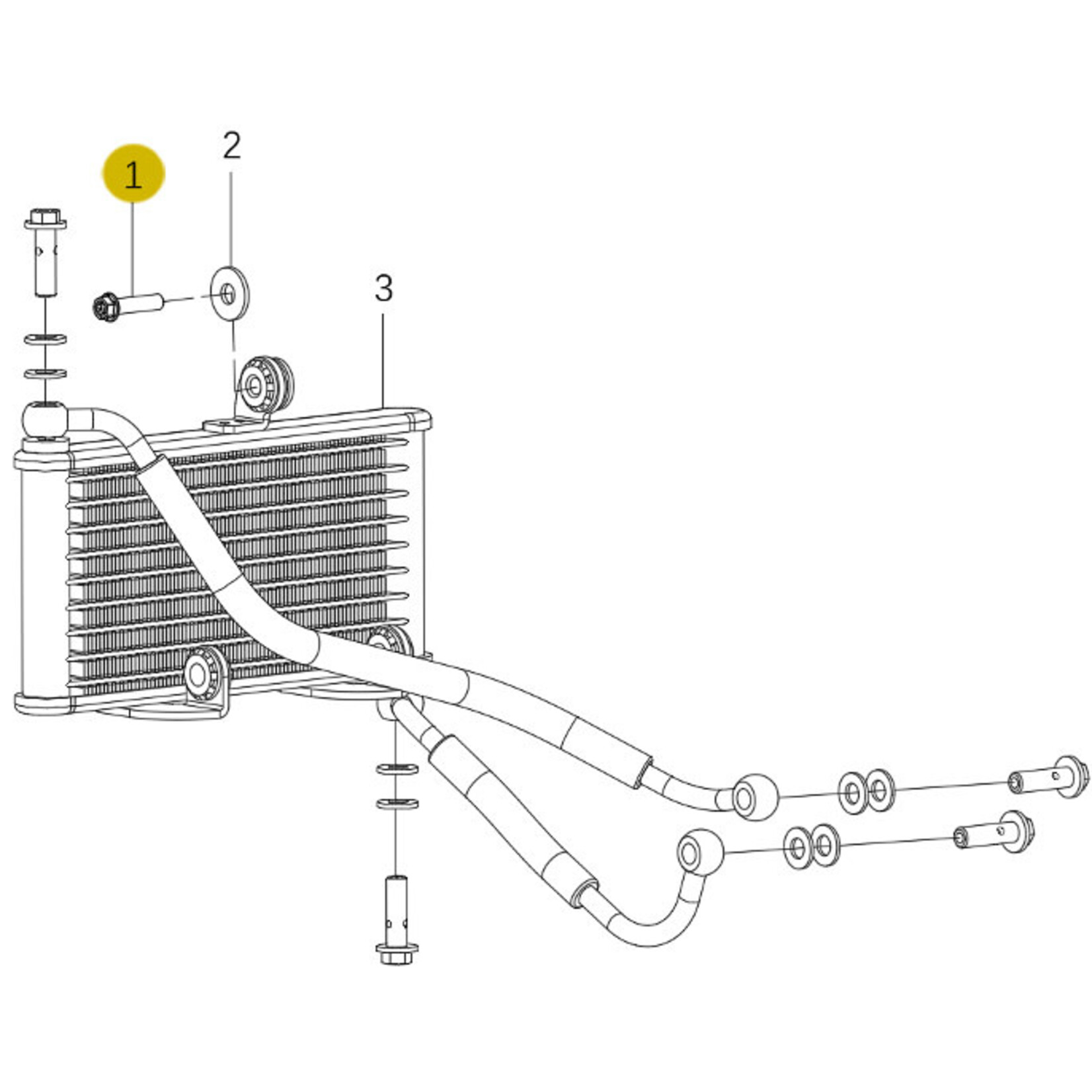 Kove Oil Cooler - 450 Rally Standard
