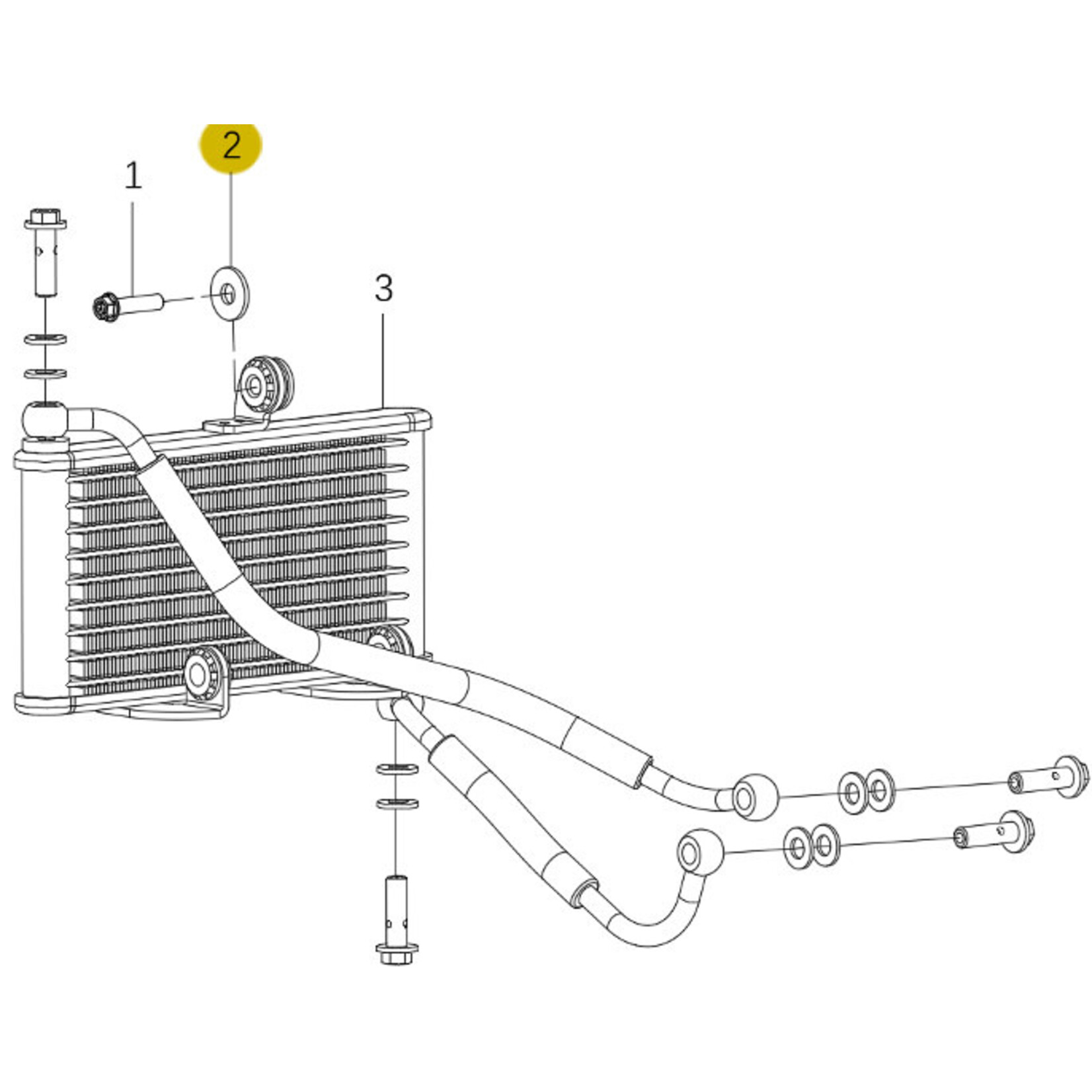 Kove Oil Cooler - 450 Rally Standard