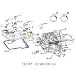 Kove Cylinder Head - 450 Rally ALL