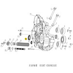 Kove Right Crankcase - 450 Rally ALL