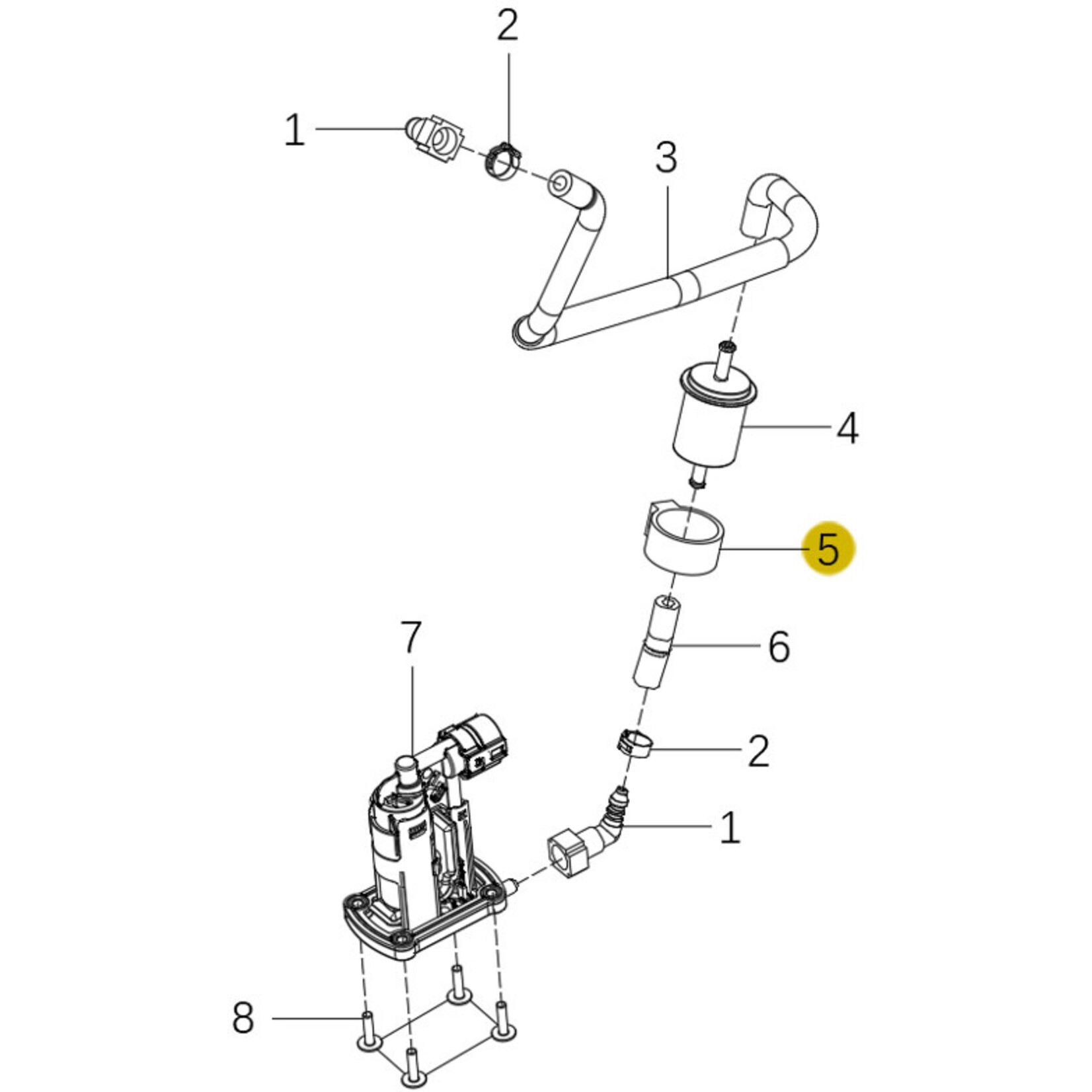 Kove Fuel Pump - 450 Rally Pro
