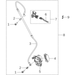 Kove Front Brake - MX250 - Gen1