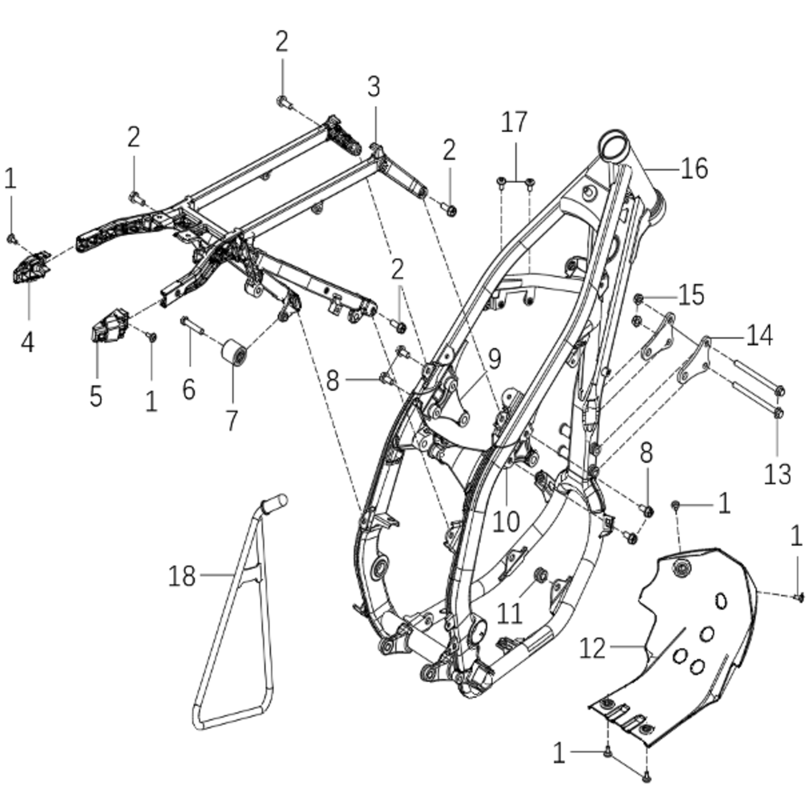 Kove Frame - MX250 - Gen1