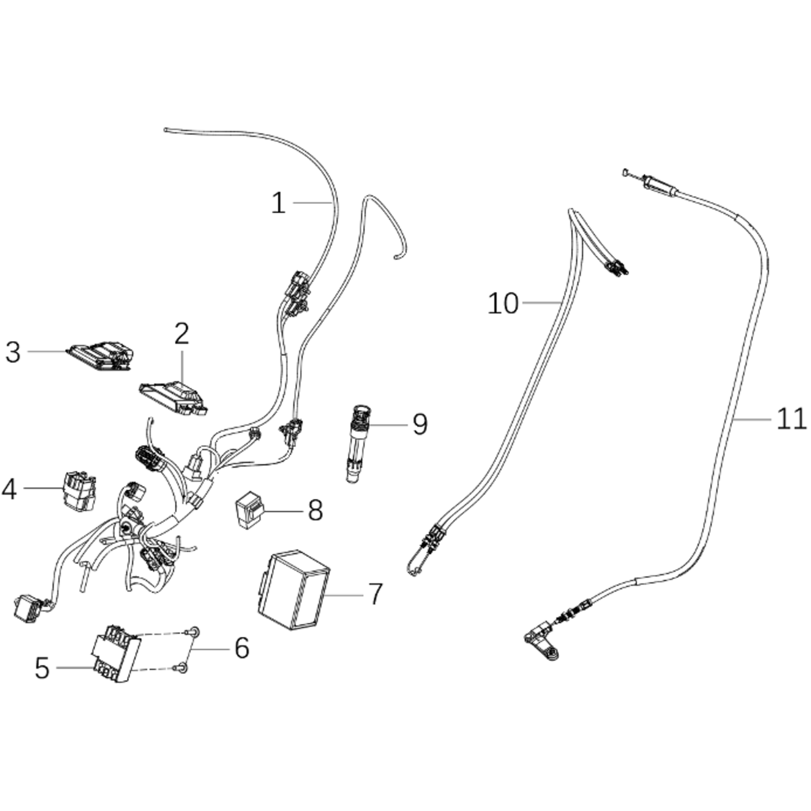 Kove Wiring Harness - MX250 - Gen1