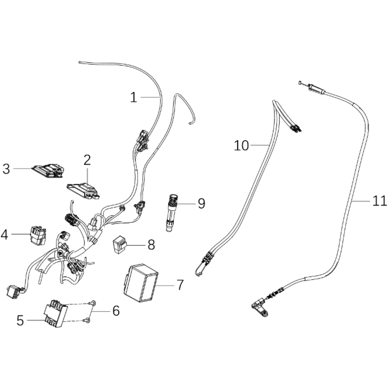 Kove Wiring Harness - MX250 - Gen1