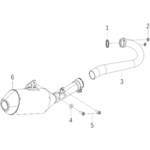 Kove Exhaust - MX250 - Gen1