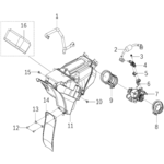 Kove Air Box and Throttle Body - MX250 - Gen1