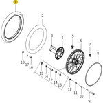 Kove Front Wheel - 450 Rally Pro