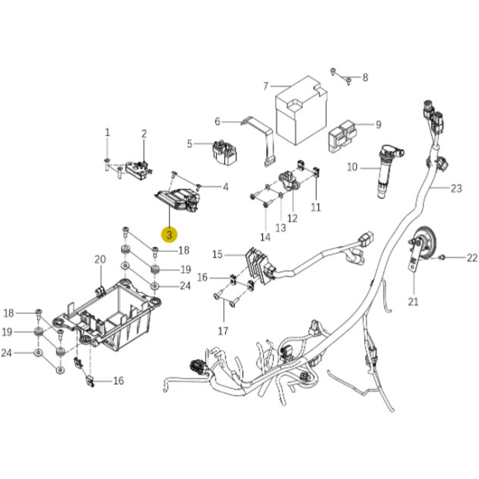 Kove Electrical Components - 450 Rally Pro