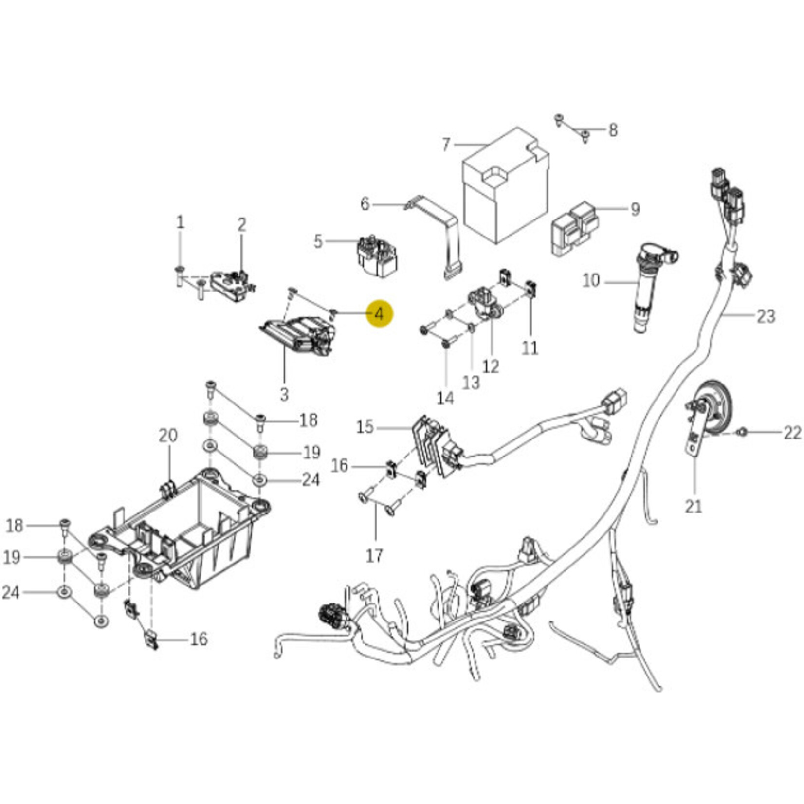 Kove Electrical Components - 450 Rally Pro