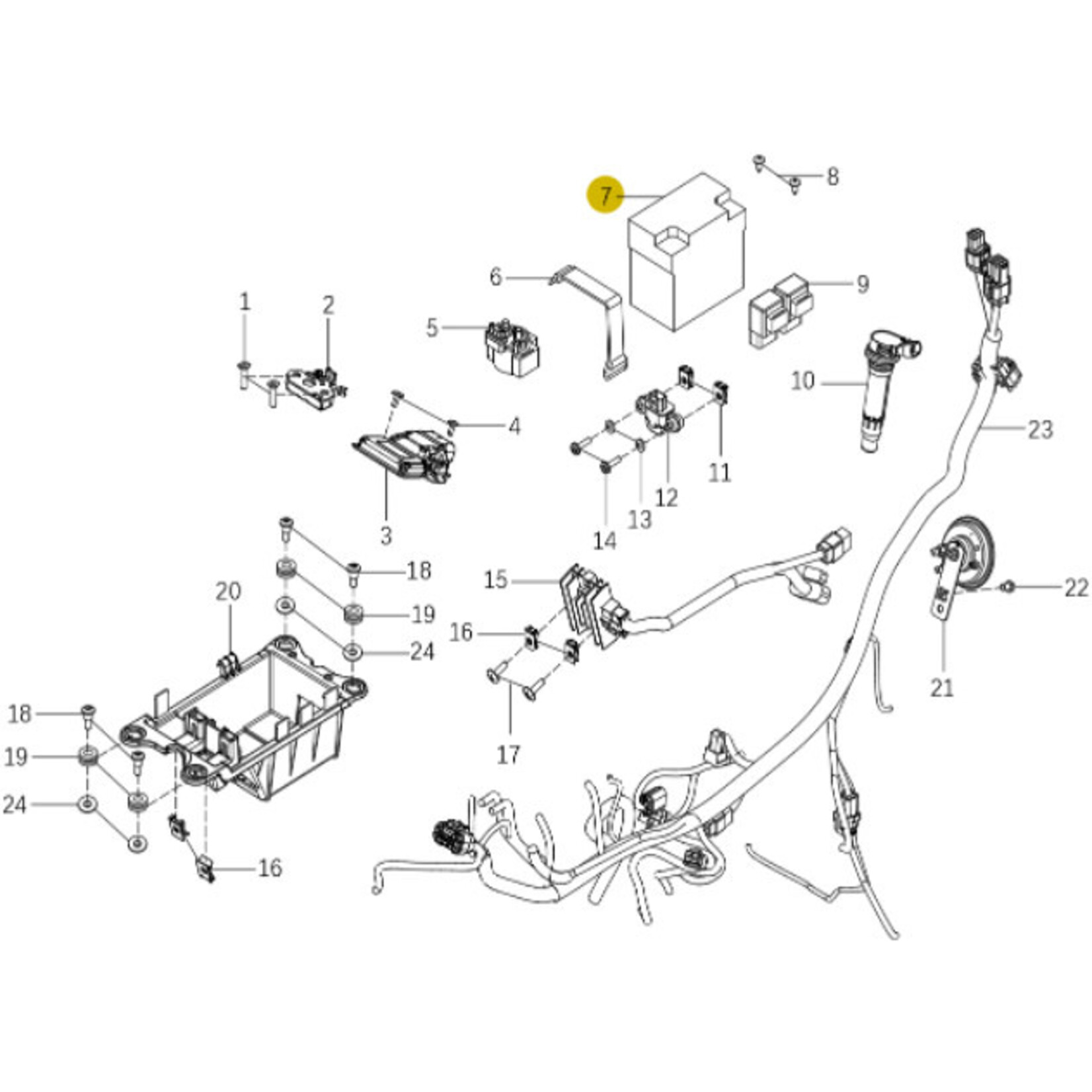 Kove Electrical Components - 450 Rally Pro