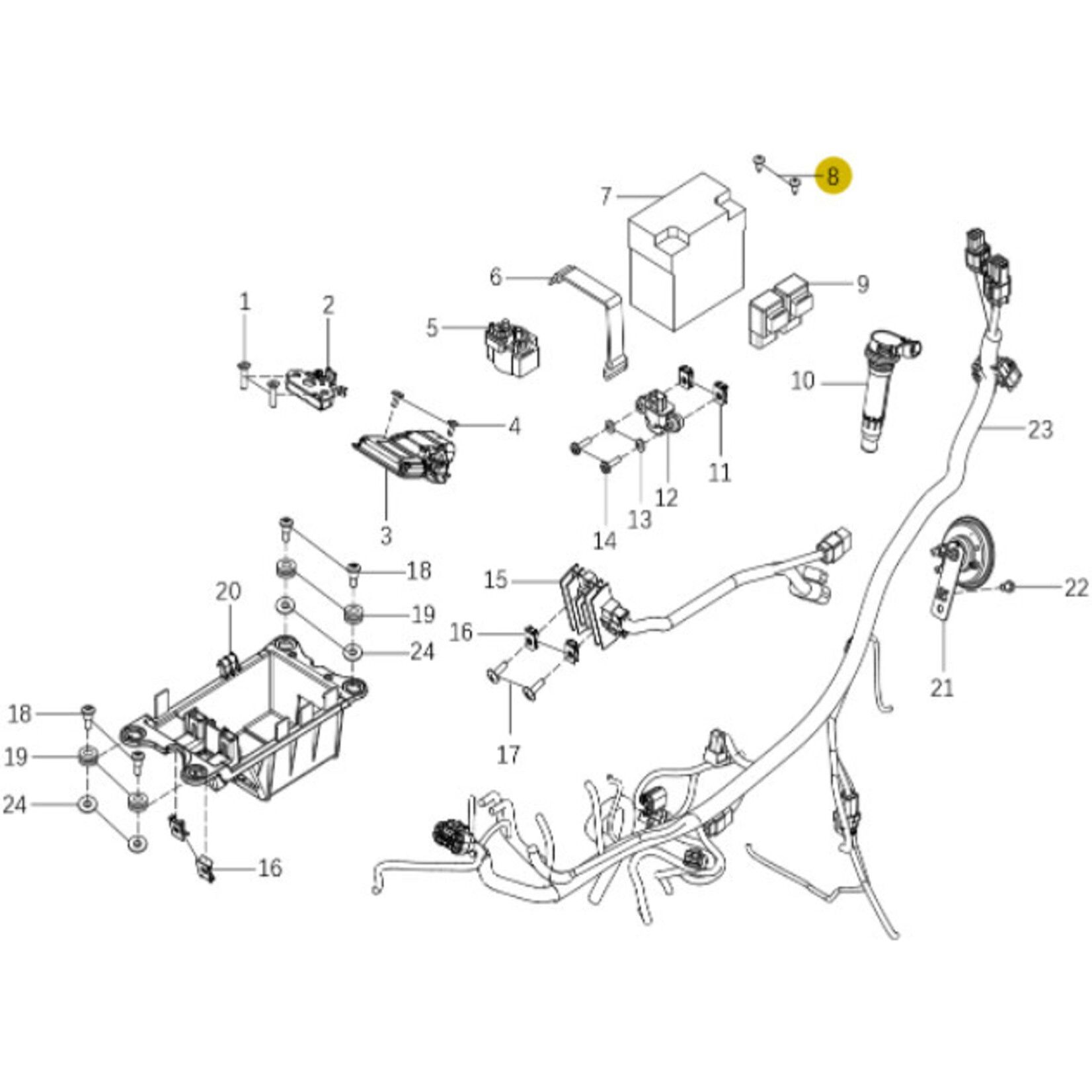 Kove Electrical Components - 450 Rally Pro