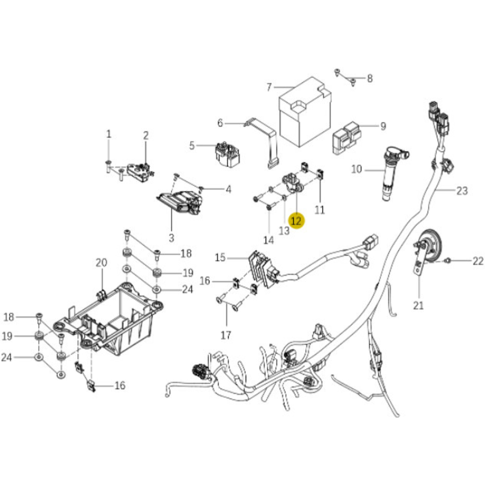 Kove Electrical Components - 450 Rally Pro