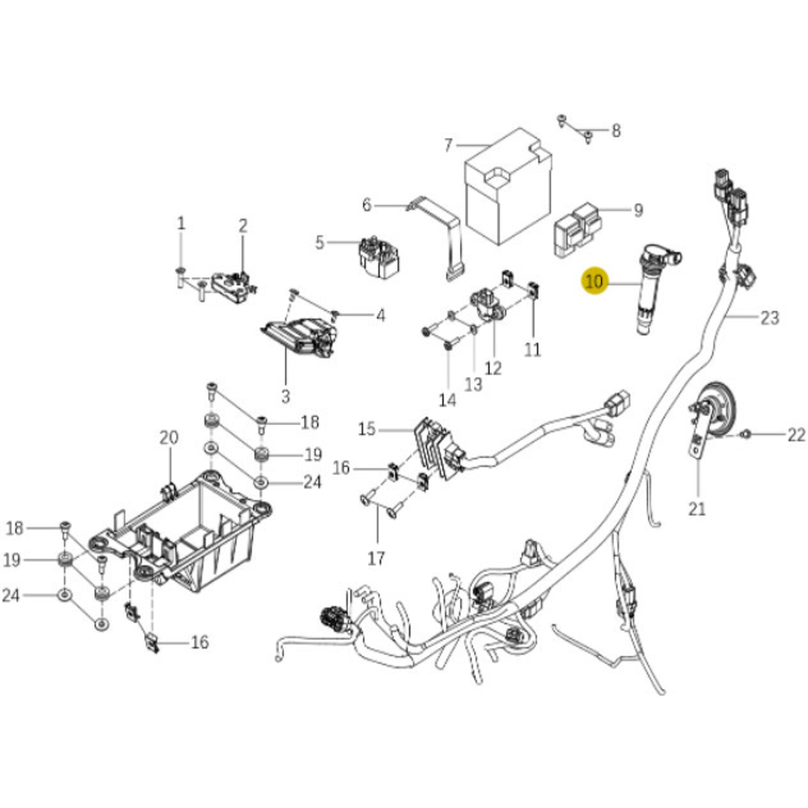 Kove Electrical Components - 450 Rally Pro