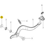 Kove Rear Brake Pedal - 450 Rally Pro