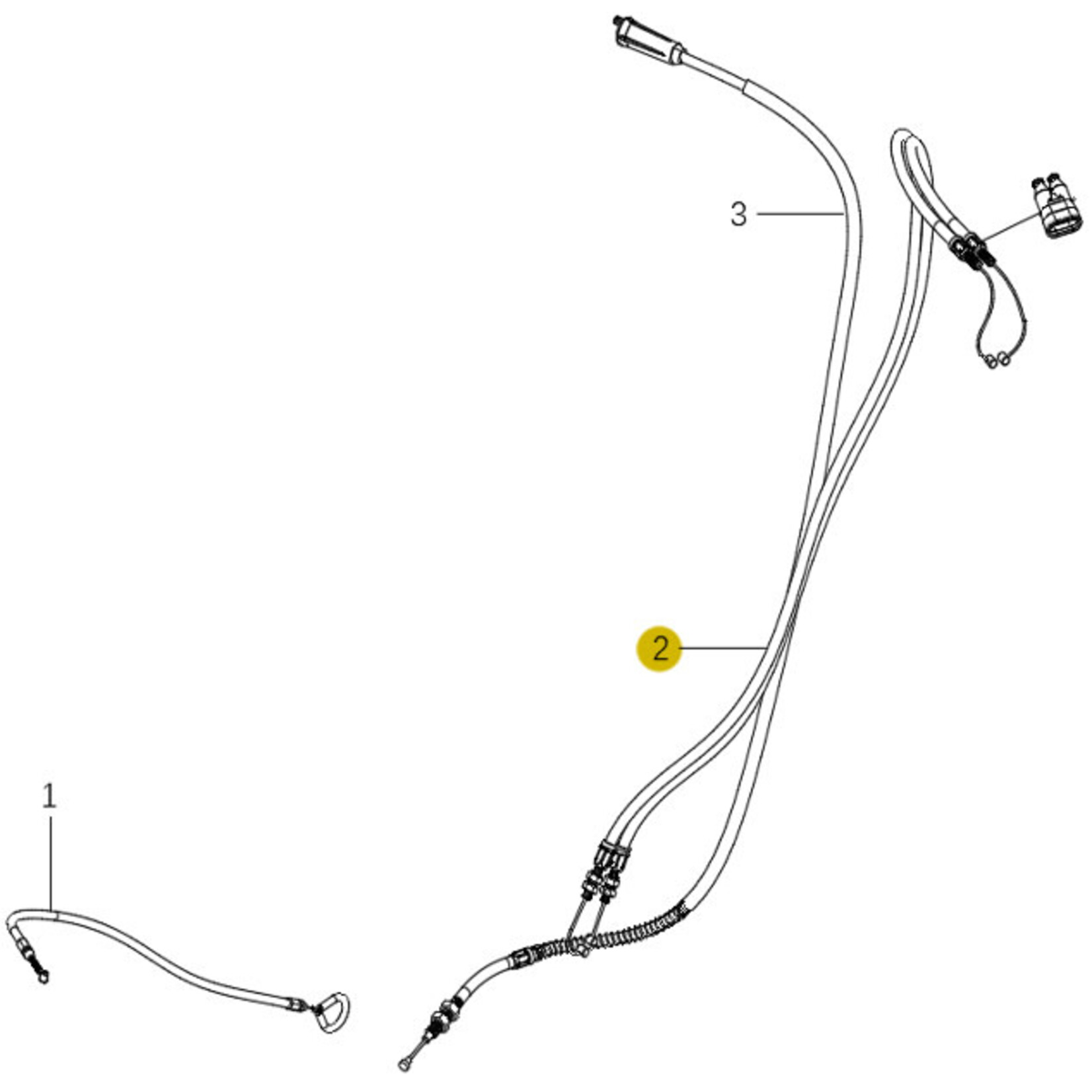 Kove Control Cables - 450 Rally Pro