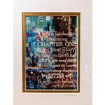 Deborah Hershey Designs "Now at Last They Were Beginning..." - matted print