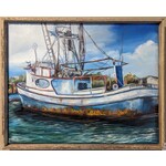 Gretchen Dibler Art "Wanchese Trawler"