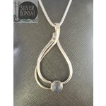 Modern Heirloom® Seagrass pendant w/ Chalcedony