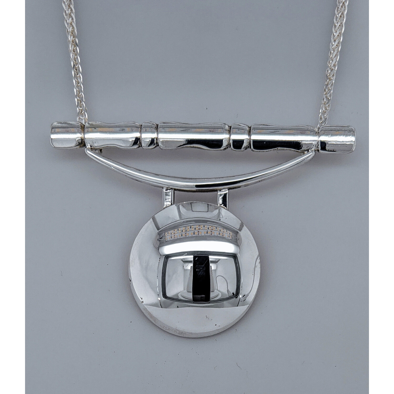 Modern Heirloom® Sterling Silver Harmony Gate Pendant - Large