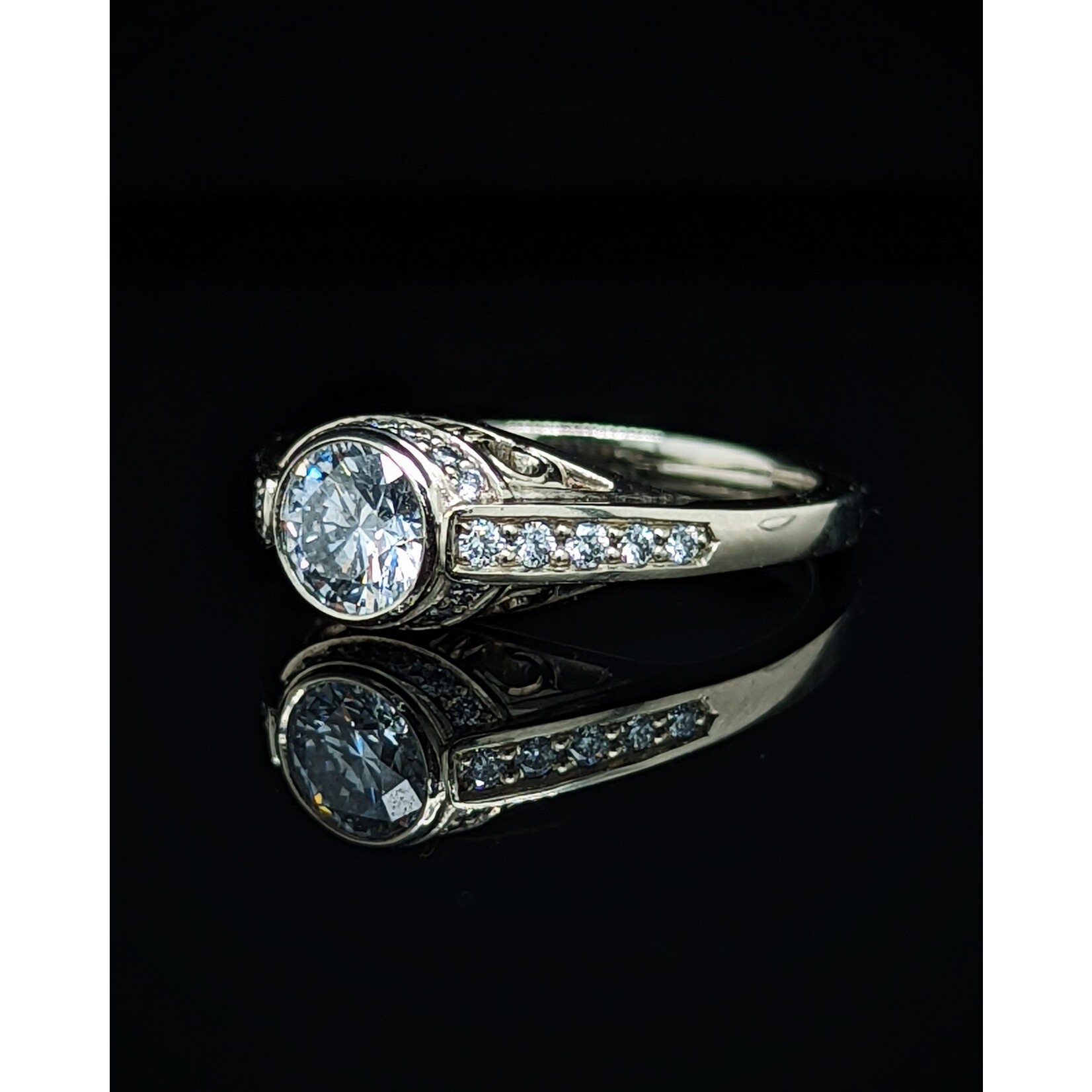 Modern Heirloom® Deco Garden Ring, .70ct, SI2, G