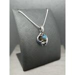 Modern Heirloom® Petite Wishbone Relic, Blue Labradorite