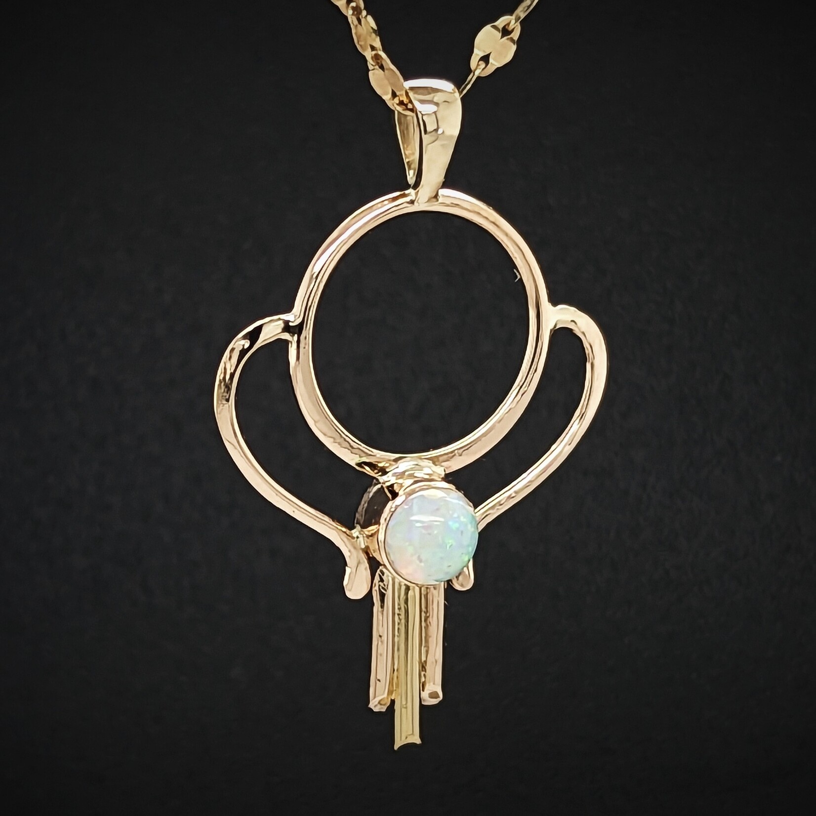 Modern Heirloom® Art Deco Necklace, Opal