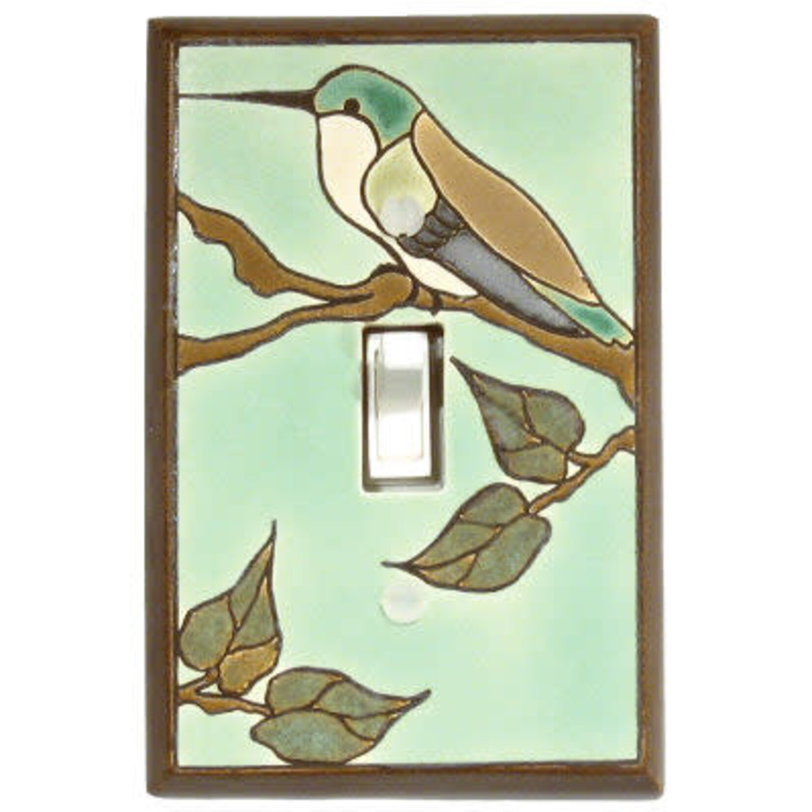 All Fired Up! Ltd. Hummingbird - Single Switch Cover