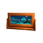 Exotic Sands Medium Sand Art - Ocean Blue and Cherry