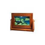 Exotic Sands Small Sand Art -Turquoise and Cherry