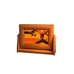 Exotic Sands Small Sand Art - Sunset Orange and Cherry