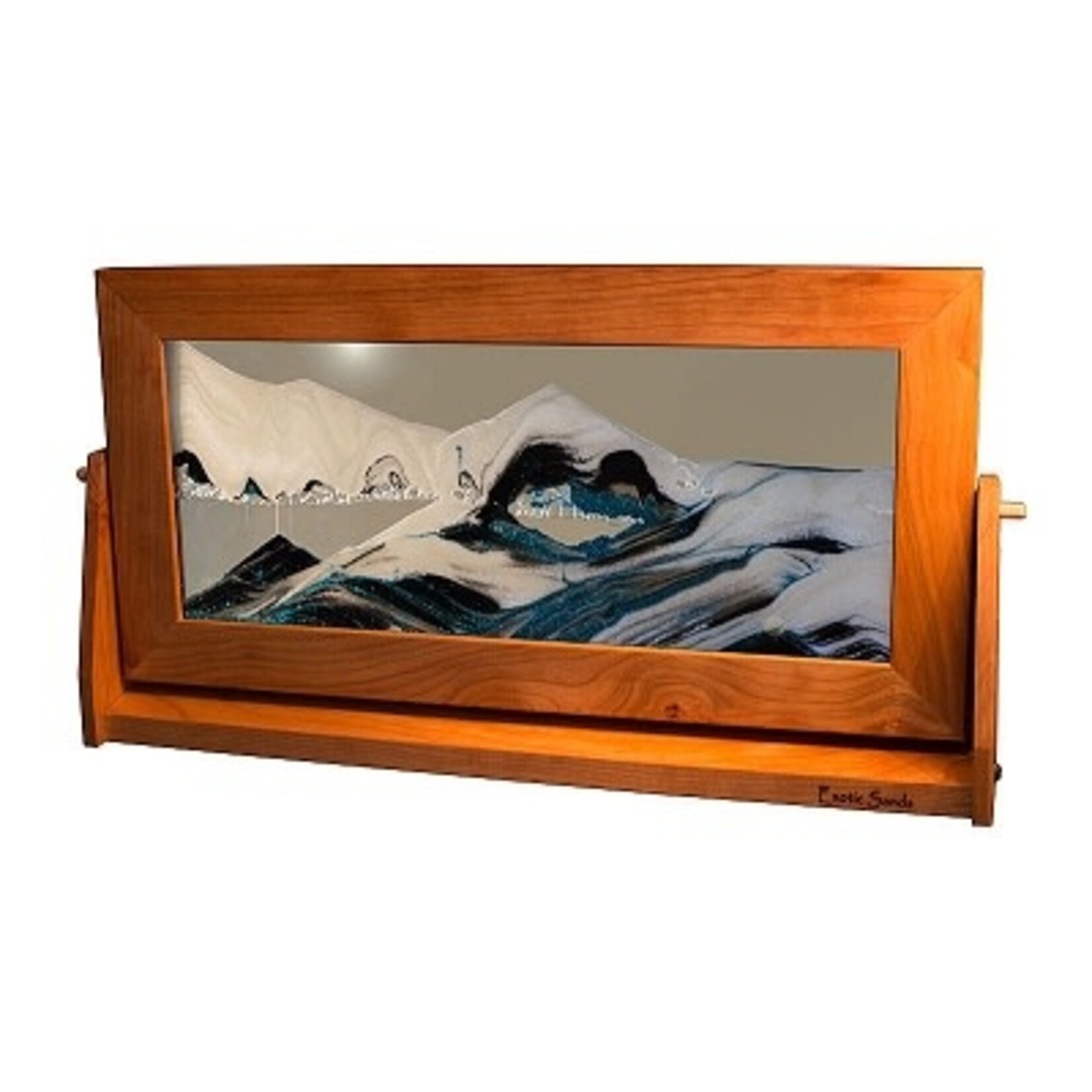 Exotic Sands XLarge Sand Art - Arctic Blue and Cherry