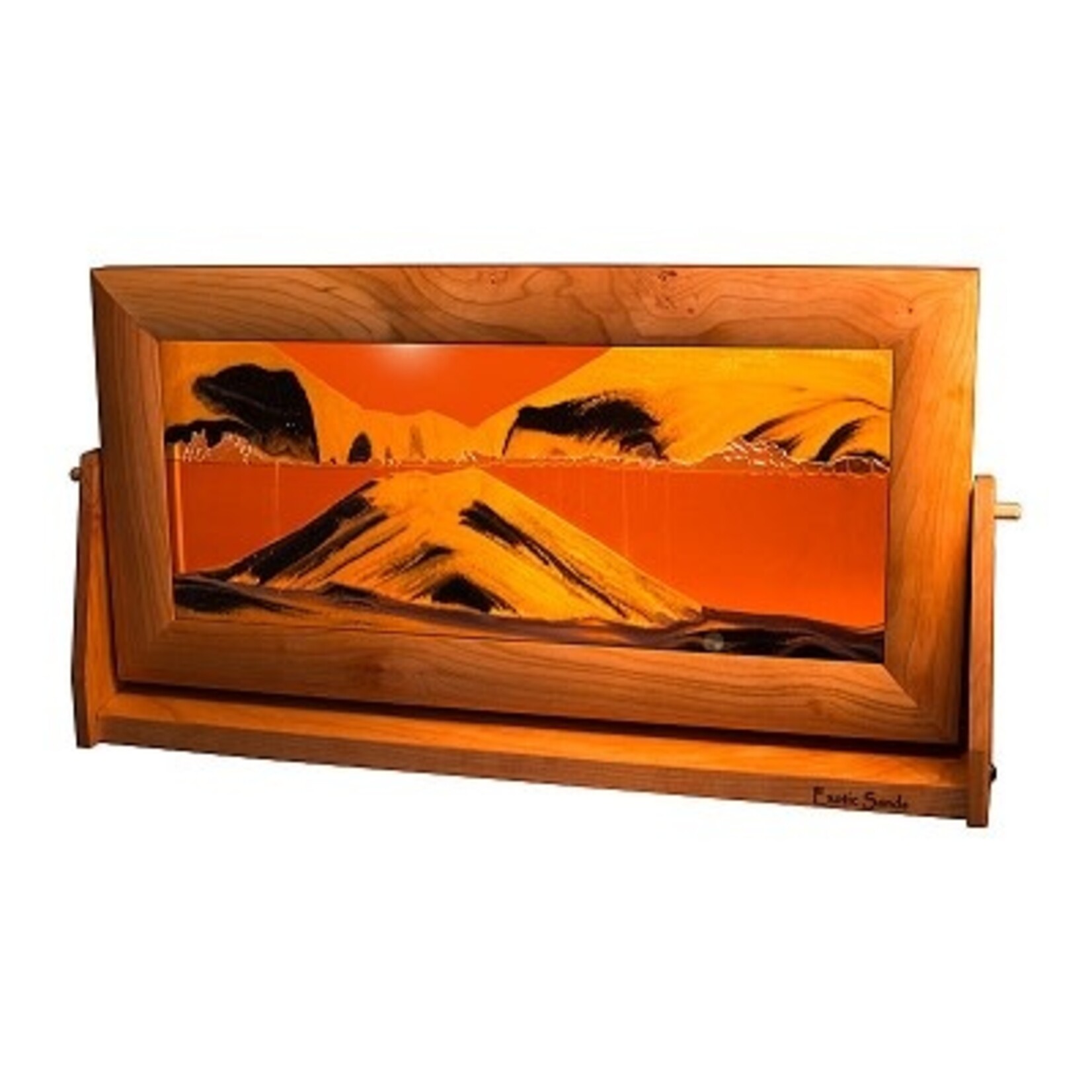 Exotic Sands XLarge Sand Art - Sunset Orange and Cherry