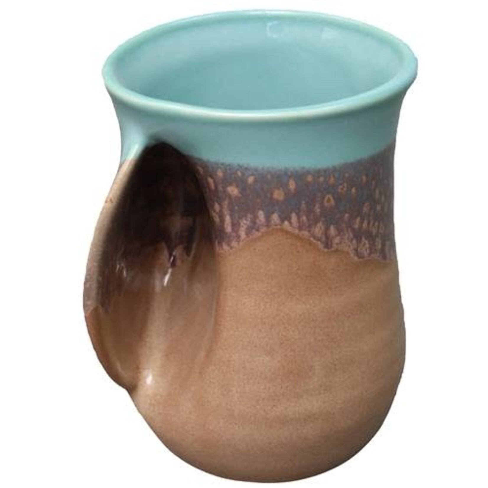 Clay in Motion Handwarmer Mug Left-handed