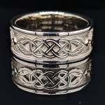 Modern Heirloom® Celtic Knot Band, 8.0mm width