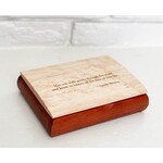 Mikutowski Woodworking Tranquility Quote Box