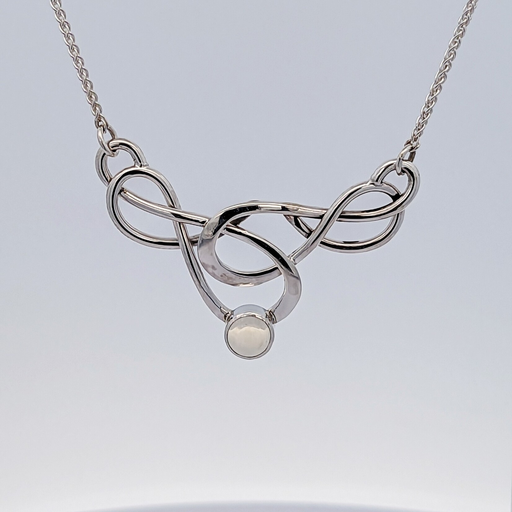 Modern Heirloom® Intertwined Nouveau 5mm Opal Necklace
