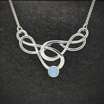 Modern Heirloom® Intertwined Nouveau 5mm Opal Necklace