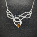 Modern Heirloom® Intertwined Nouveau 5mm Citrine Necklace